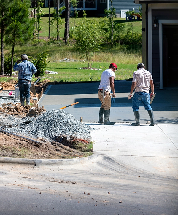 Driveway patio contractor Omaha, NE - Rockstar Concrete